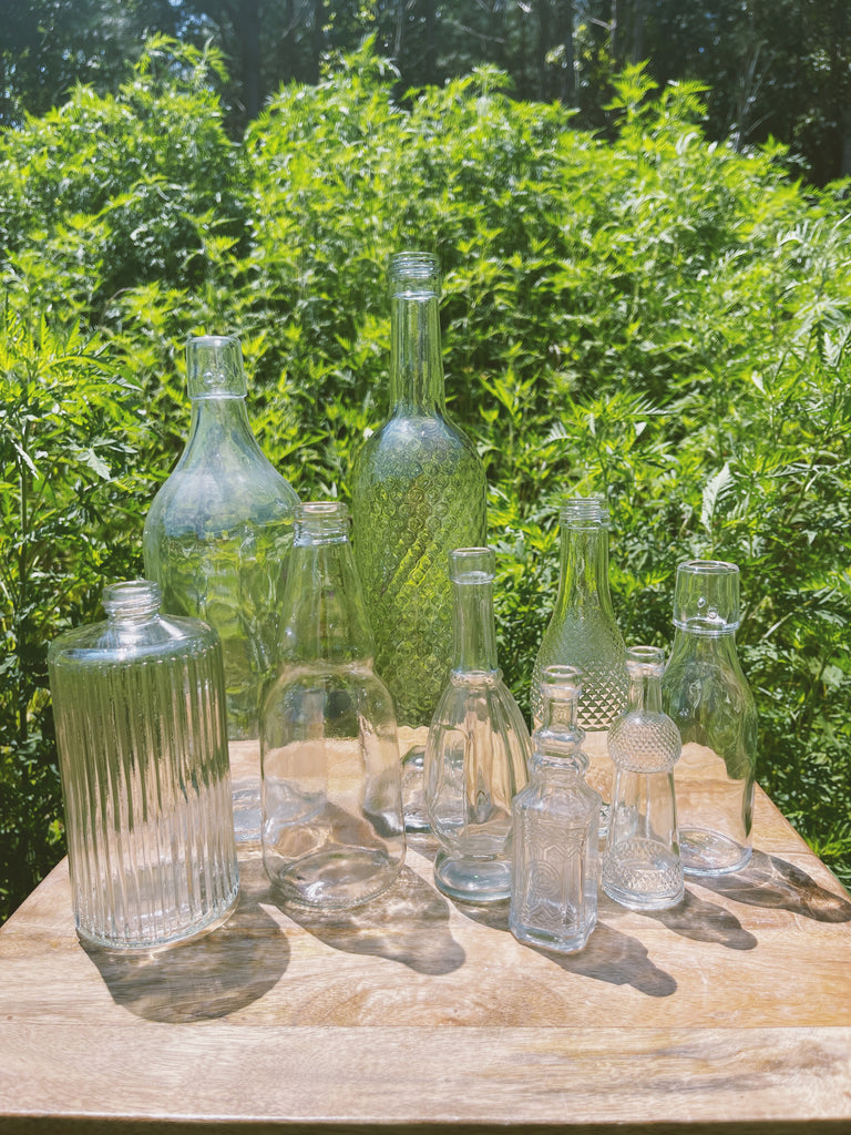 Clear Glass Bottles