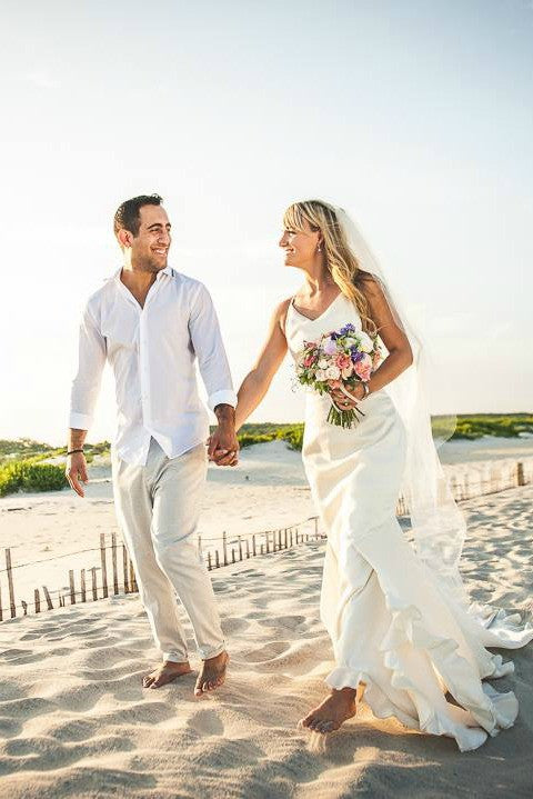 E + K Wedding at Assateague Island