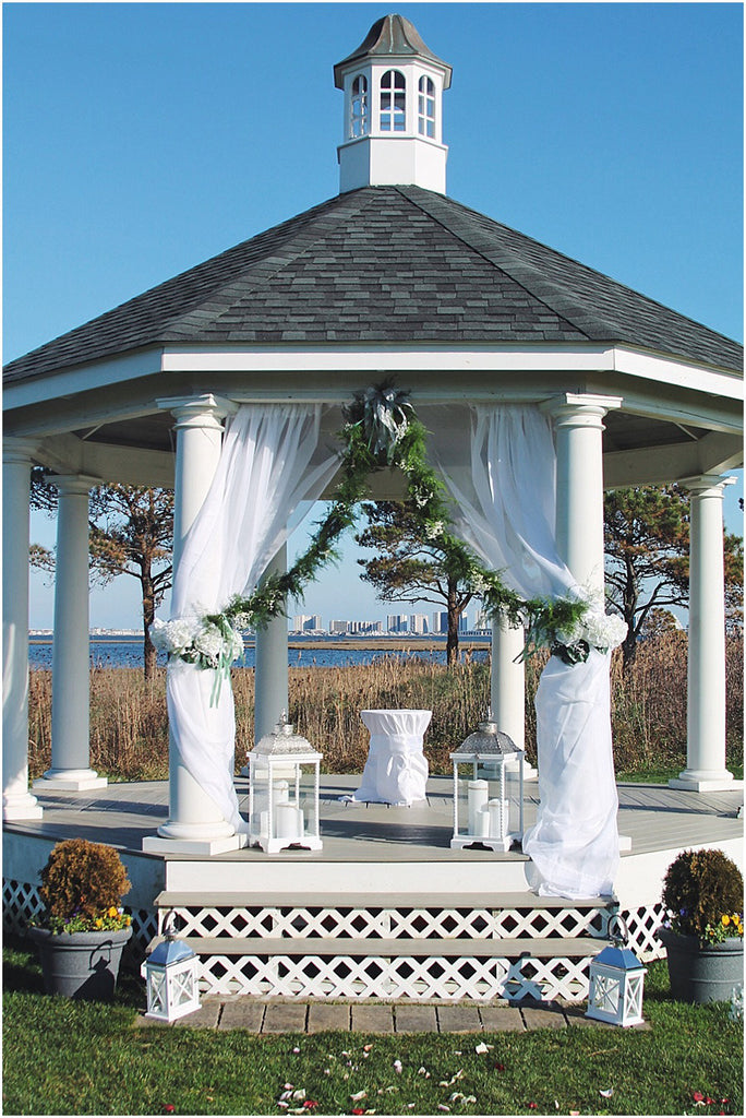 Tips for Decorating an Archway, Gazebo, Altar & Aisle
