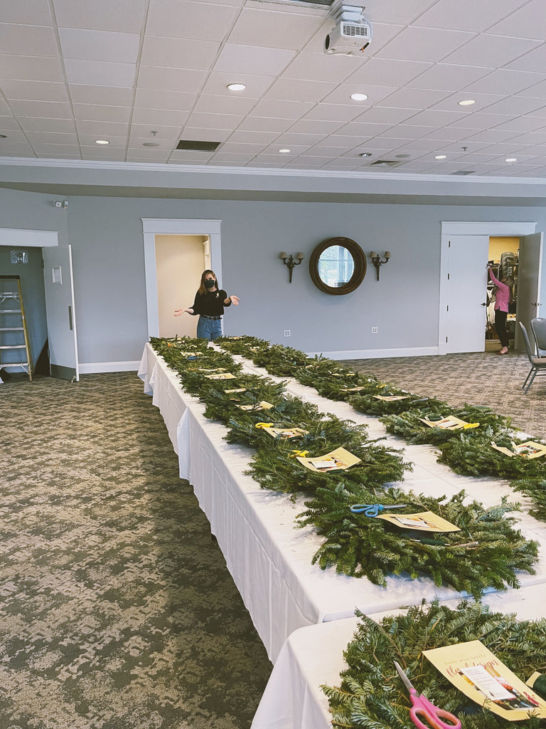 Wreath Decorating Workshop // Bear Trap Dunes