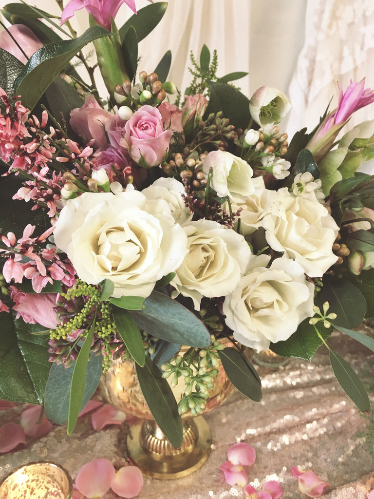 Ivory, Blush Pink & Gold Wedding Inspiration