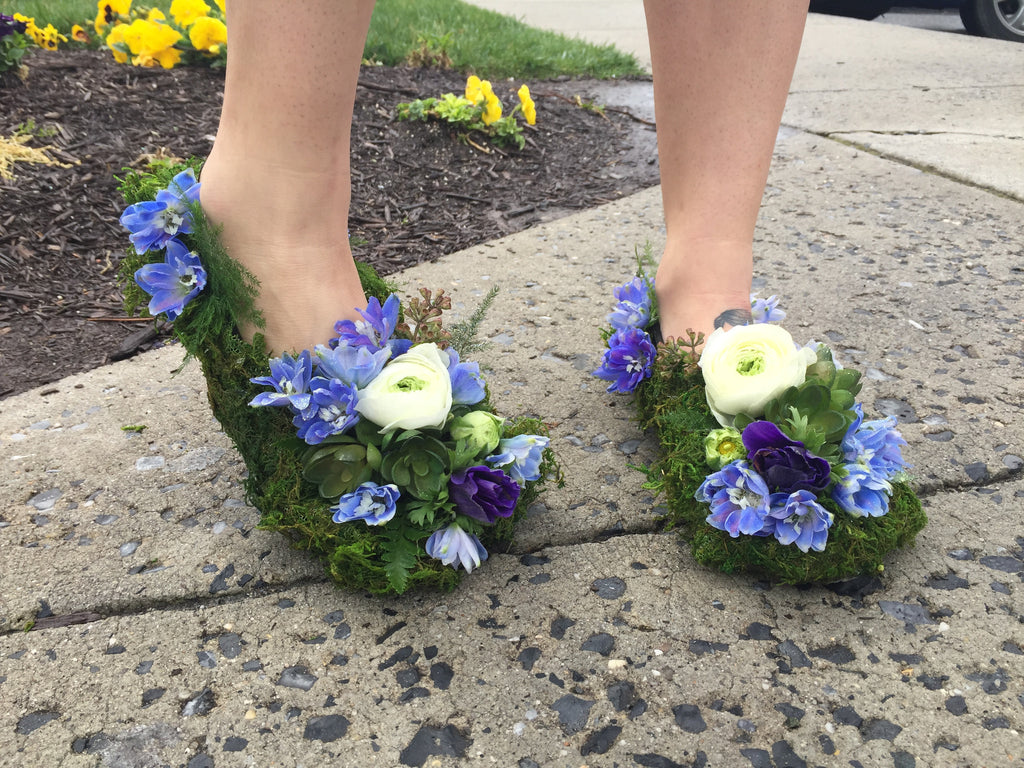 Succulent & Floral Shoes by LML