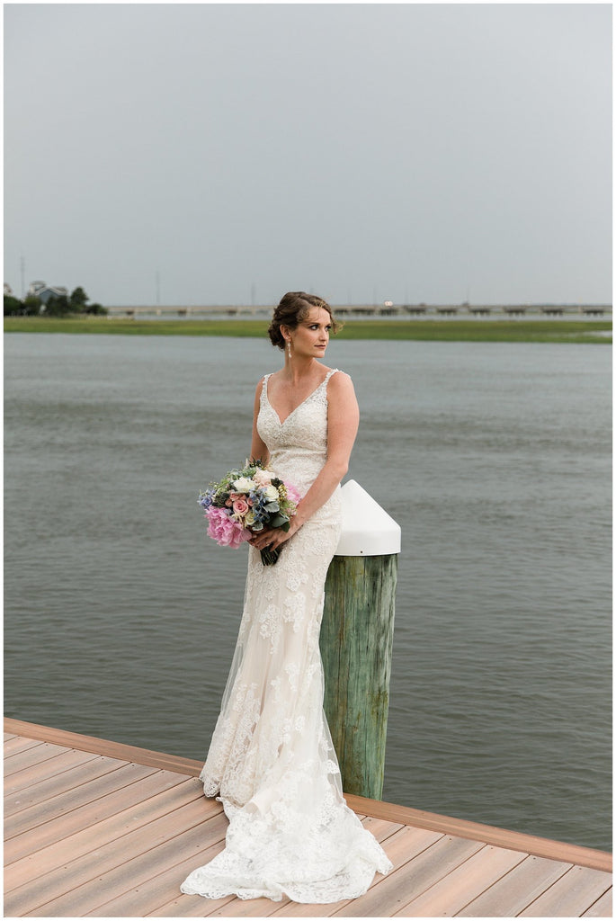 C + C Wedding at Fairfield Inn & Suites // Chicoteague Island, MD