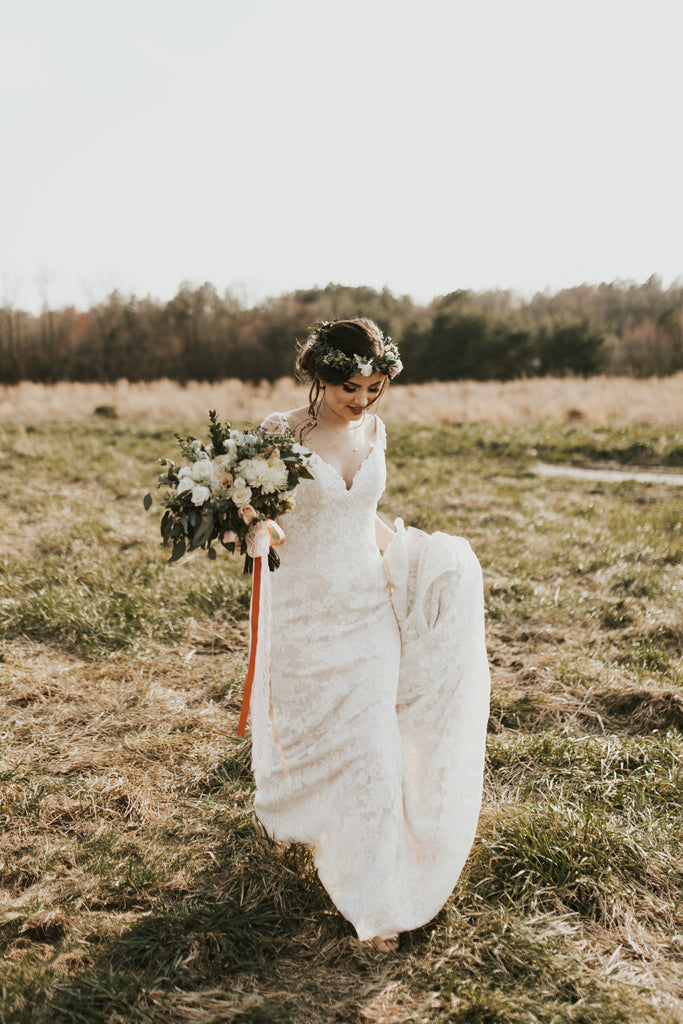 Rustic Glam Wedding Inspiration at Southern Belle Barn