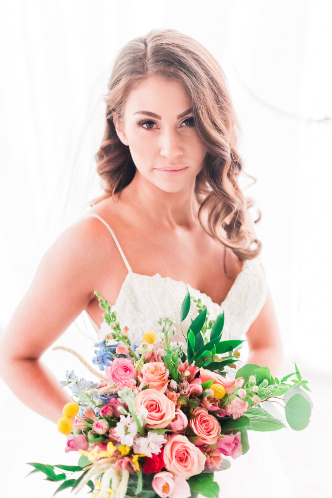 Glamorous Spring Wedding Inspiration at Southern Belle Barn // Delmar, MD