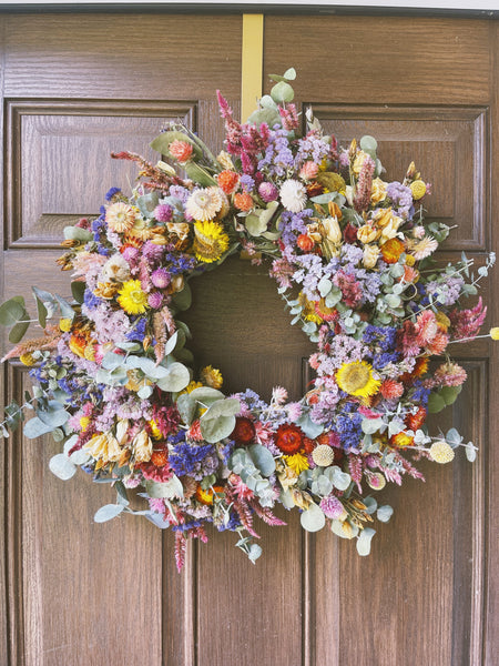 Dried Wildflower Wreath