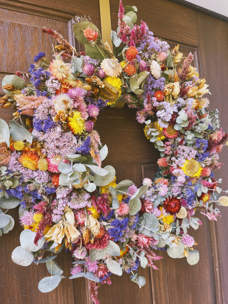 Dried Wildflower Wreath