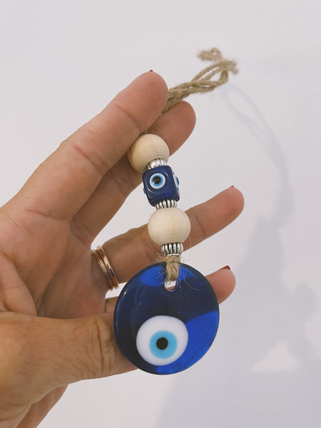 Glass Evil Eye Charm