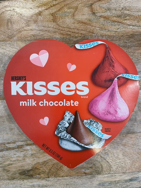 Hershey's Kisses Valentine's Day Milk Chocolate Candy Gift Box