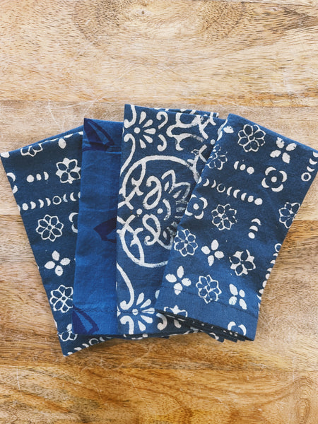 Indigo Cloth Napkin Set