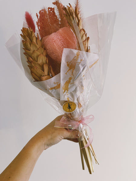 Light Pink Bohemian Beauty Dried Bouquet