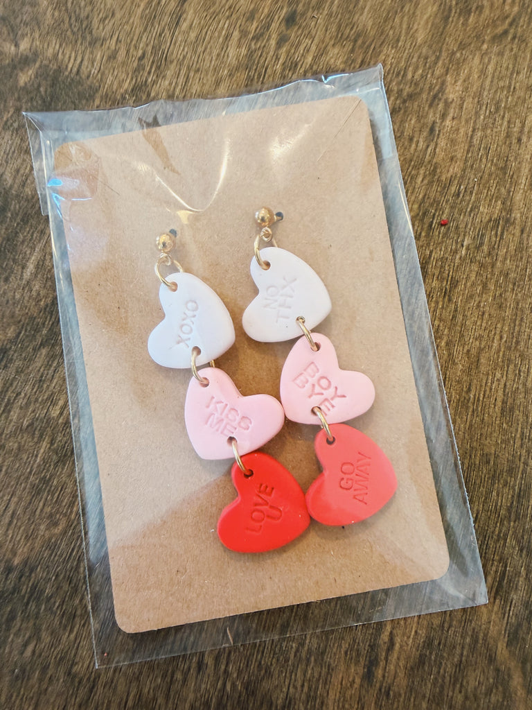 Valentine's Day Heart Earrings