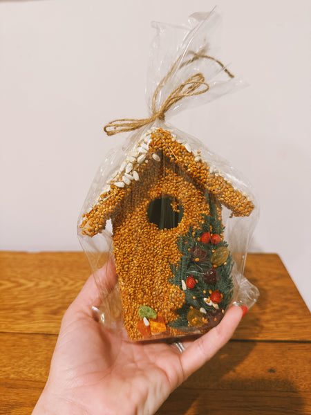 Birdseed Birdhouse