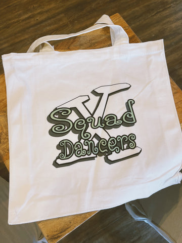 X Squad Dancers Tote Bag