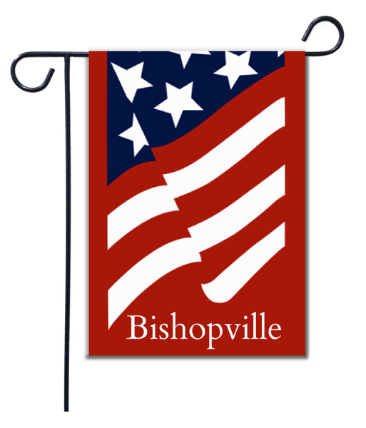 Bishopville Garden Flag - 12" x 18"